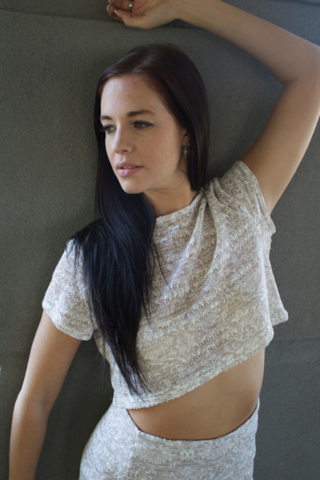 Kermode Bear Crop Top Set