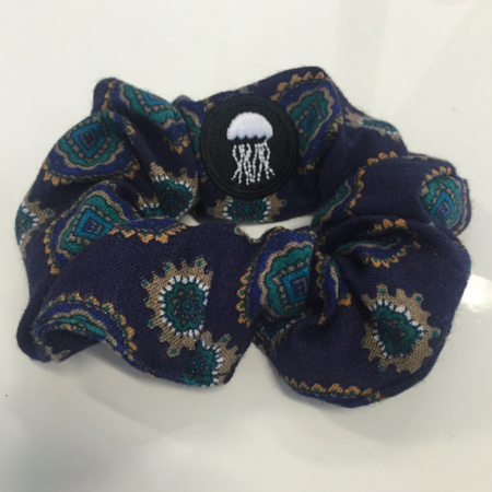 Peacock Scrunchie