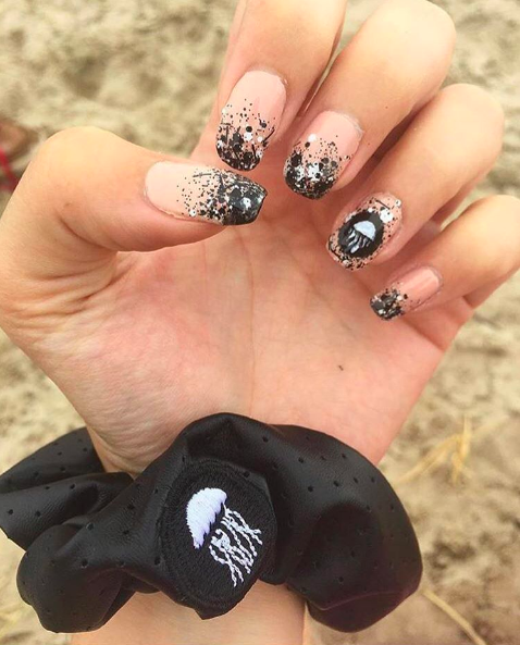 Leatherback Turtle Scrunchie